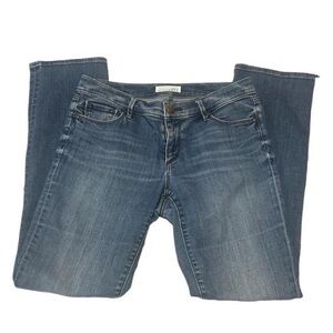 Basic blue straight LOFT jeans